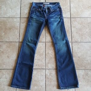 BKE Lexi 25x31 Stretch Bootcut Jeans